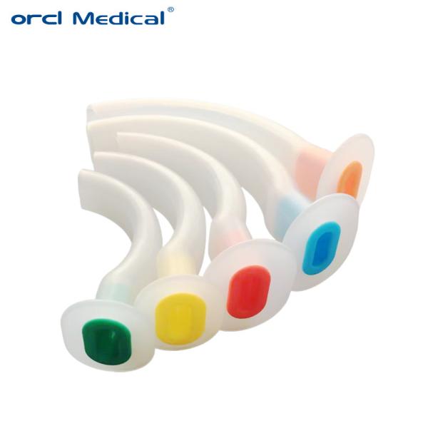 Produto veterinário estéril Guedel OPA Produtor por grosso de vias respiratórias orofaríngeas com código de cores