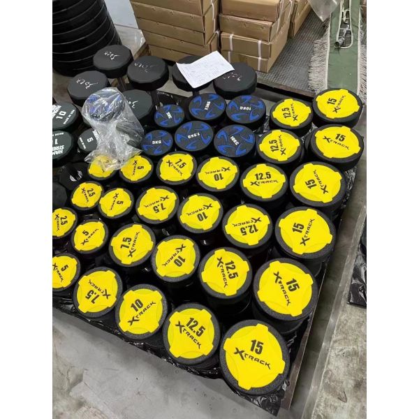 Wholesale Commercial Gym Fitness Equipment Urethane Dumbbells