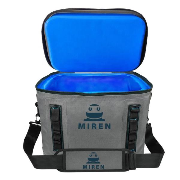 Portable Soft 20L Cooler Bag Reusable For Outdoor Hiking Picnic