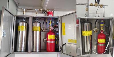 Electromagnetic Type Kitchen Fire Suppression System Single And Double Bottle Group