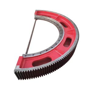Circular Forged Gear Big Ring Gear with Customizable Teeth Number
