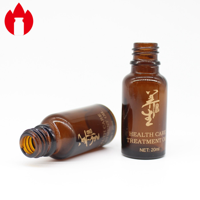бутылки капельницы эфирного масла янтарных пробирок винта 30ml верхних стеклянные