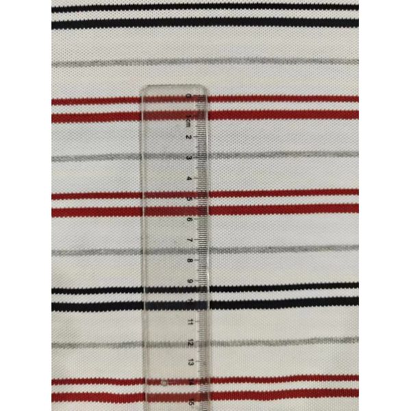 Проницаемая и поглощающая пот пряжа Красивая ткань Поло рубашка