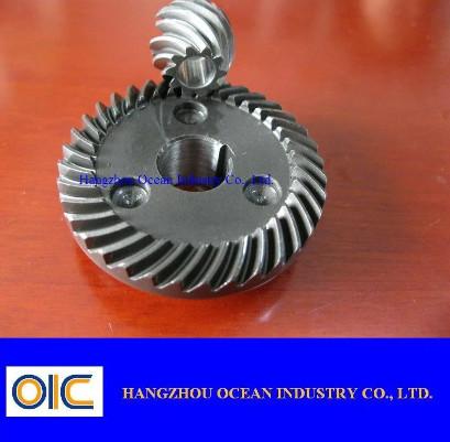 Electric Power Tool Pinion Spiral Bevel Hypoid Gear with Case Harden