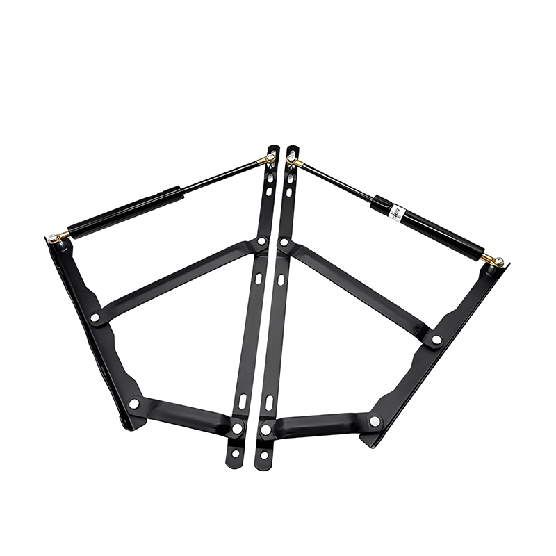 Storage Bed Lift Hinge Mechanism Bracket Gas Spring Bed Box & Bed Slat Lifting Support Iron Frame
