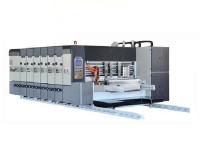 Cortador de Slotter Rotary Die da impressora de Flexo Inline com a máquina de Gluer do dobrador