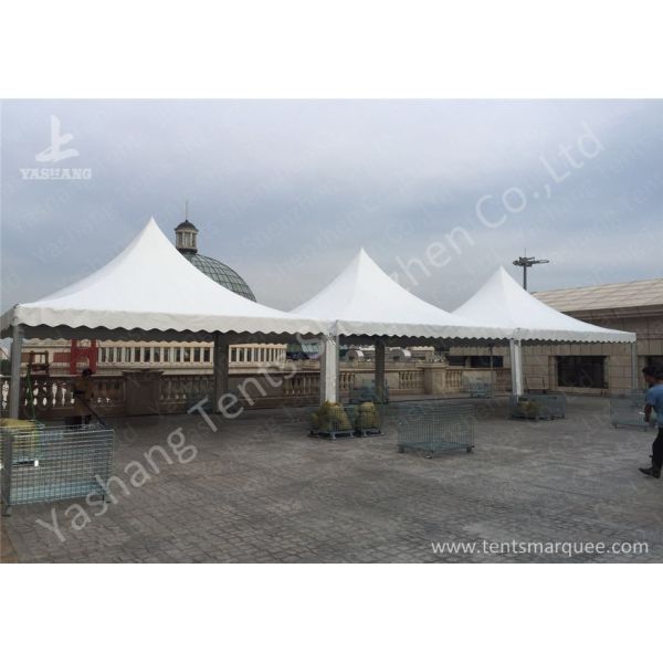 5x5M Wind Resistant High Peak Tension Tents Stainless Aluminum Framed