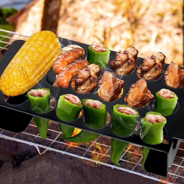 Padrão não-padrão ISO9001 Rohs CE 16949 Grill Rack para Pimentas Negras Jalapeno