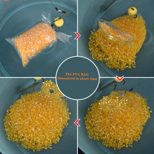 Laminating Pva Water Soluble Film Packaging For Solid Baits Carp