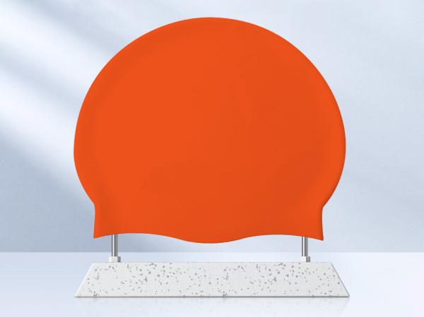 Customizable Logo Colors Silicone Swim Cap 17 In-Stock Colors Flexible Customization Fast Production
