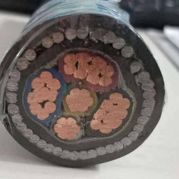 0.6/1 KV PVC Power Armoured Cable with Copper Conductor Low Voltage 12V Rating