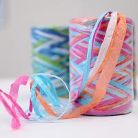 Raffia cuerda de papel retorcida 80m DIY Cuerdas de papel artesanal Eco amigable
