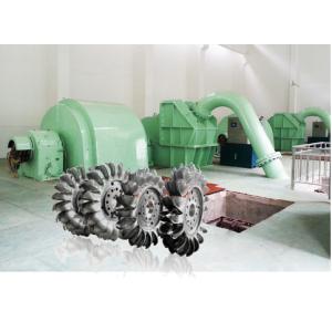 Rustproof Stainless Steel Pelton Turbine Generator For Hydropower Plant