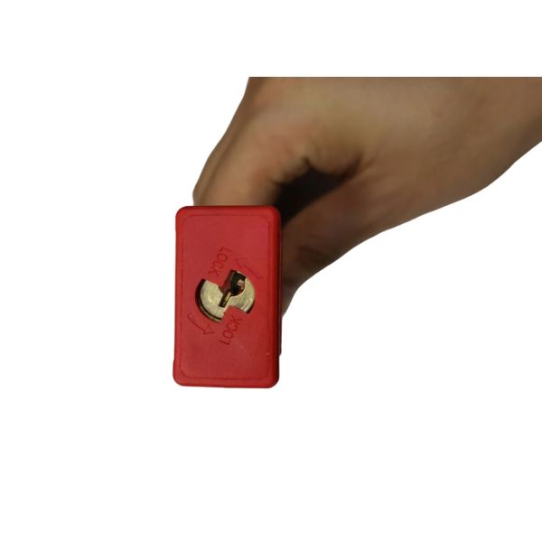 Key Retaining LOTO Safety Padlock With Steel Or Nylon Shackle Customizable