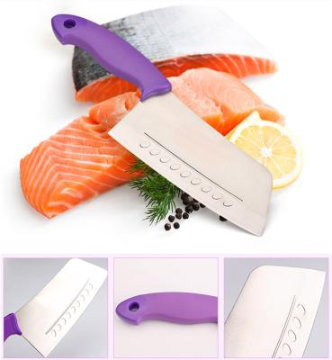 Durable Stainless Steel Kitchen Knife Set Multi Purpose Cutter Tools 30cm Size