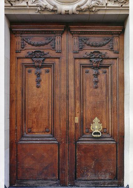 steel wood security armored door
