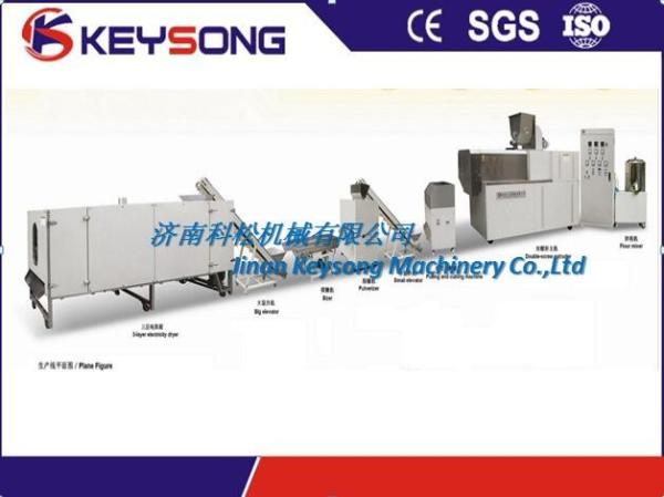 High Efficiency Food Extruder Machine Bread Crumb Maker Good Performance