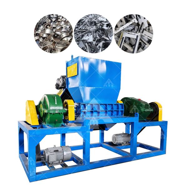Scrap Iron Hammer Mill Large Scrap Metal Shredder For Recycling Aluminium Copper