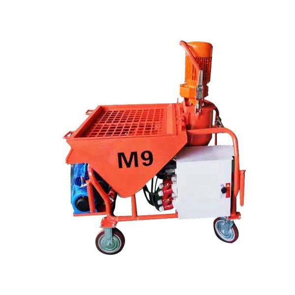Max. Vertical Conveying Distance 15M Mini Plaster Render Auto Mortar Spraying Machine
