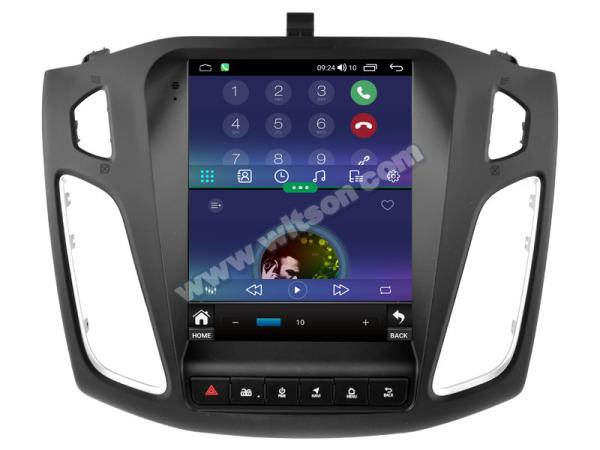 9.7'' Tesla Vertical Screen For Ford Focus 3 Mk3 2011-2017 Android Car Multimedia Player