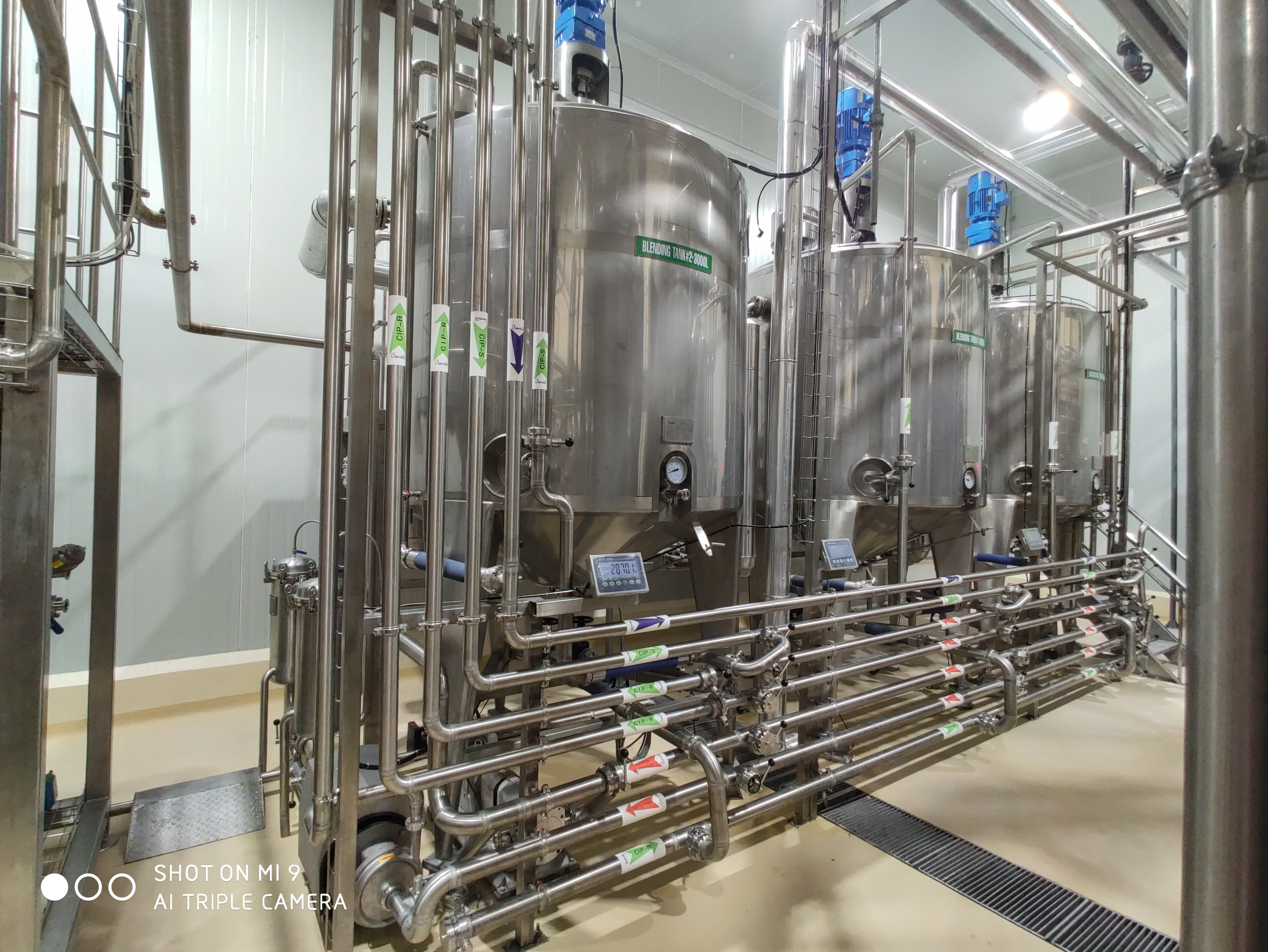 Пакет 100000LPH ПЭТ-бутылки технологической линии сгущенного молока UHT