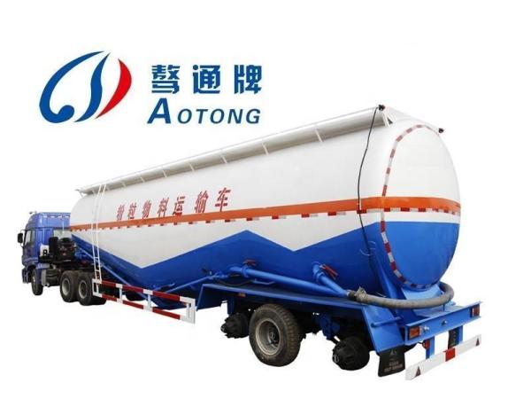 13000X2500X3990 Bulk Cement Truck Semi Trailer for Dry Powder Customers Optional