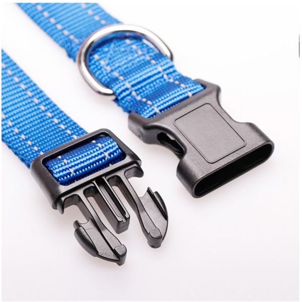 Luxury Large Pet Neck Collar Heavy Duty Adjustable Nylon Dog Collar