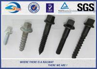 Railway Sleeper Screws spike Fasteners 90 degree without crack TUV