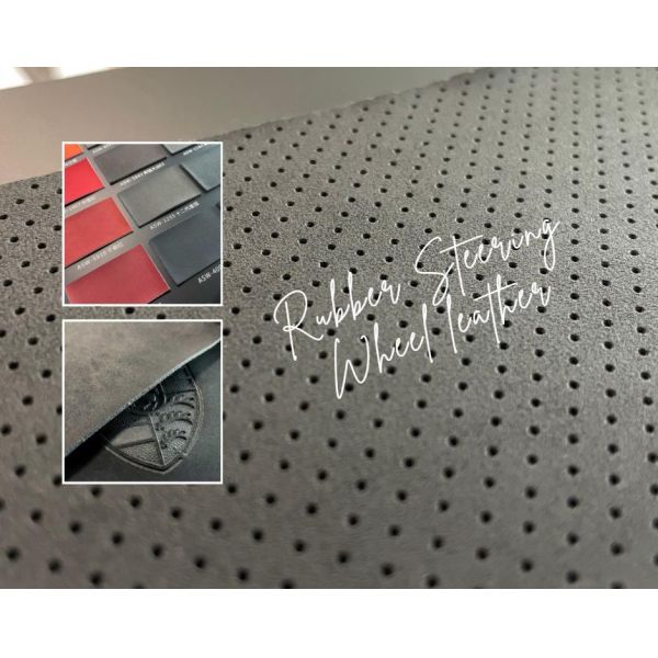 Premium Rubber Dull Polish Artificial Leather Anti Slip Flame Retardant 140cm