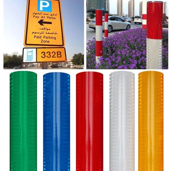 High Brightness Acrylic Micro-Prismatic Reflective Sheeting Sticker Film EGP/HIP for Road Traffic Signs