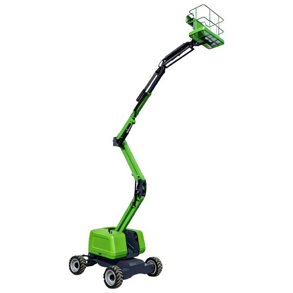 14m 16m 18m Diesel Articulating Zoom Boom Lift Platform 230kg For Bridge Maintenance