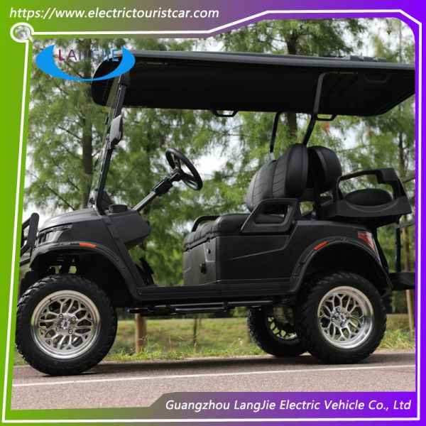 Lifted Four Wheels Clubcar Golf Buggy Cart 4 Seaters Electric Club Car Presidential Golf Cart