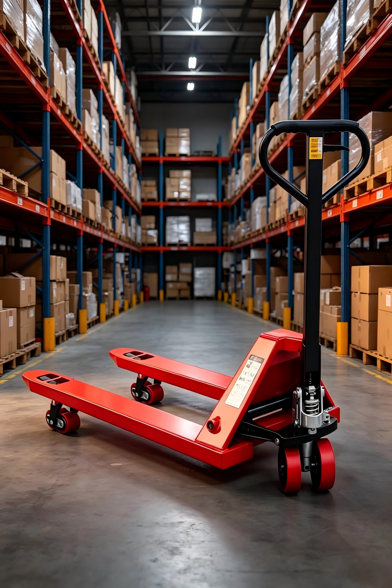 5500lbs Hand Pallet Truck 2500kgs Industrial Pallet Jack With 48 Inch Forks