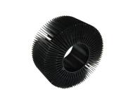 Radiateur en aluminium expulsé par rond fait sur commande de 6005 LED