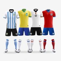 Camisa de encargo durable de Team Jersey Breathable Polyester Fabric