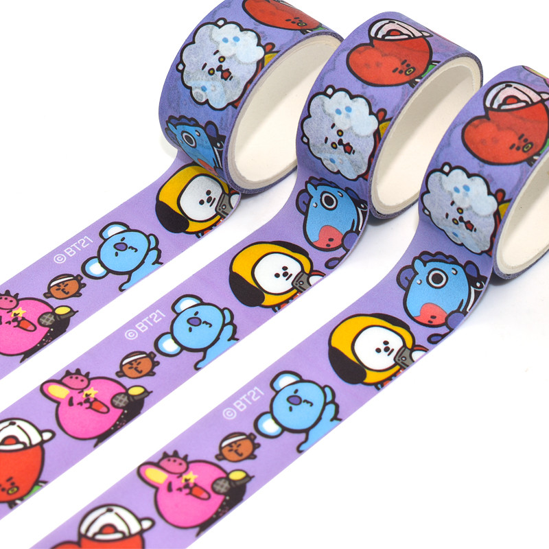 Изготовленное на заказ напечатанное Washi связывает японскую напечатанную ленту для маскировки тесьмой Washi