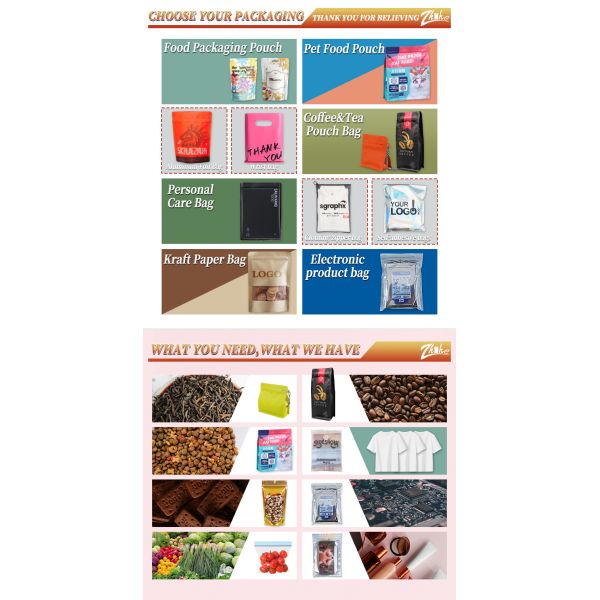 250g Flat Bottom Pouch Zhihe Stock Square Bottom Bag Free Samples for Plastic Coffee Bean Packaging