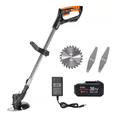 Ergonomic 10 Inch 20V Gcordless Grass Edge Cutter Rotating Head Cutting Equipment