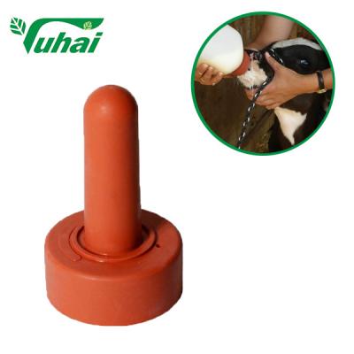 10.5x6.5cm Peito de Cão de Garrafa Mamadeira de Vaca de Alimento de Borracha Mamilos de Alimentação para Fleta de Alimentação de Vitela