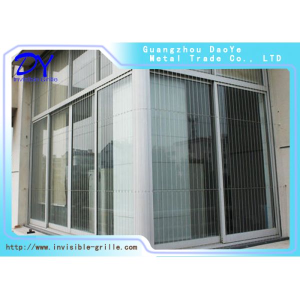 2.0mm 316 Stainless Steel Wire High Rise Building Balcony/Window Invisible  Safty Grille