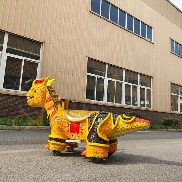 Shopping Mall Electric Dinosaur Ride on for Kids and Adults