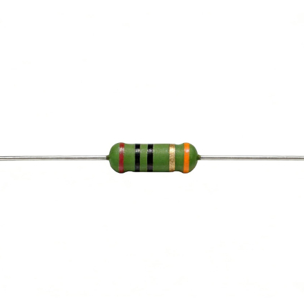 Flameproof Surge Resistors Anti Pulse Surge Protection  Wire Wound Resistors DC500V