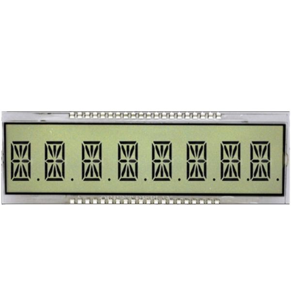 Monochrome модуль жидкокристаллического дисплея, панель экрана Lcd 7 этапов