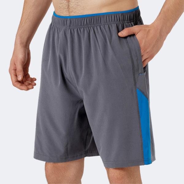 o short 100% do exercício do Gym dos homens do poliéster 100gsm afrouxa o short da bicicleta