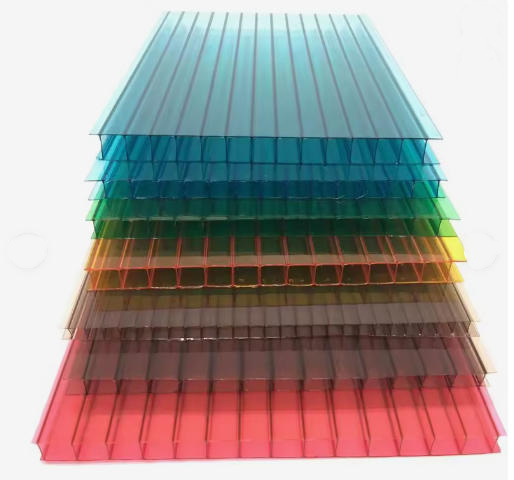 Polycarbonate Sheet Sunshine Board 6mm 7mm 8mm 9mm 10mm Thickness Polycarbonate Hollow Sheet