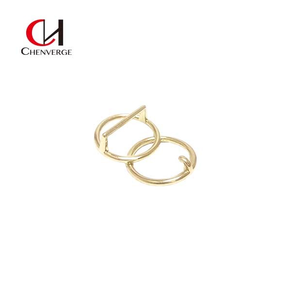 Multipurpose Round Plate Belt Buckles Erosion Resistant Practical