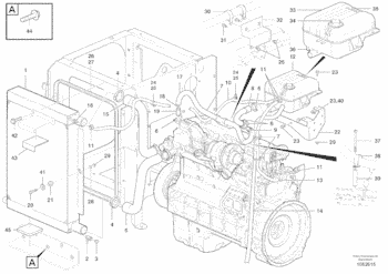 Expansion Water Tank Cooling System Excavator Spare Parts VOE20880612 20880612 For Vo-lvo EC330B EC340D EC360C EC380D