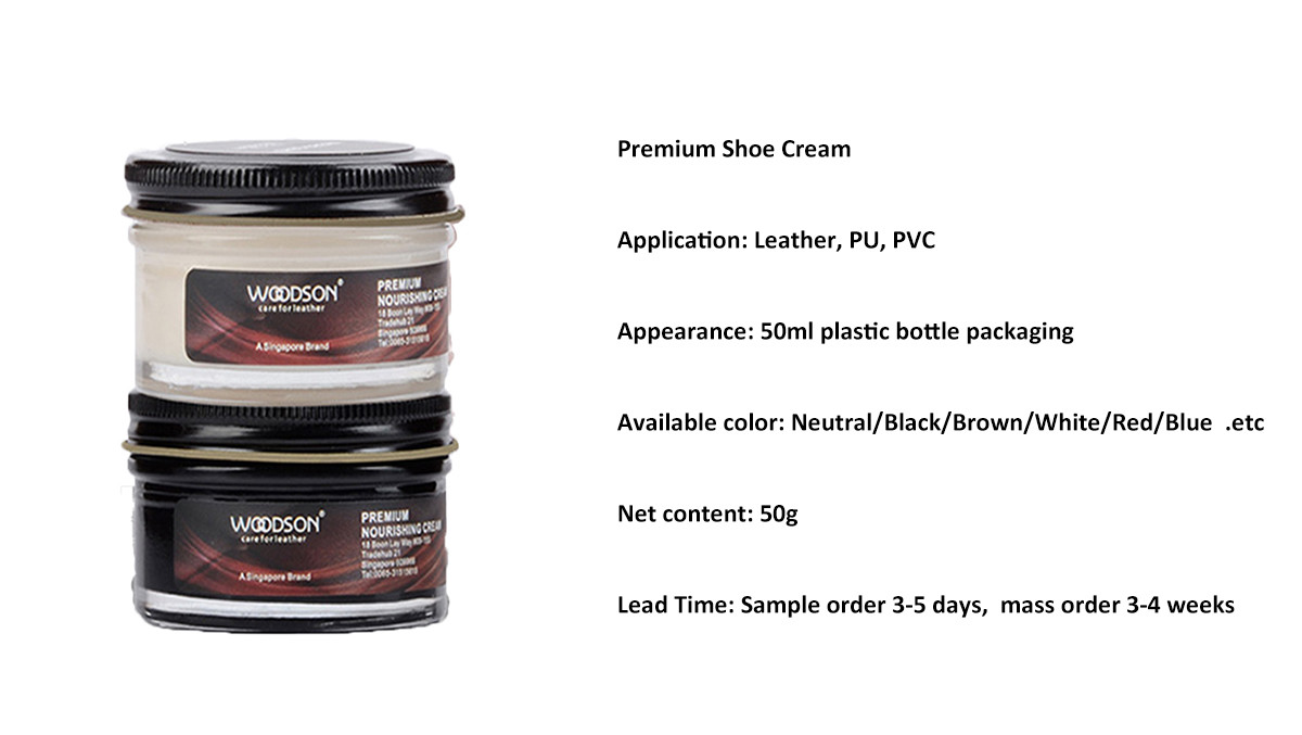 Ровный кожаный кормя OEM блеска воска сливк польский