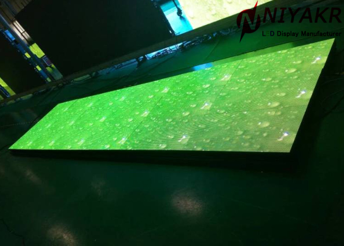 Диско портативной взаимодействующей танцплощадки СИД 3Д арендное осветило панели пола