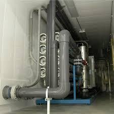 Waste Water Purifier Plant Machine , SS RO Plant With Portable Diesel Generator